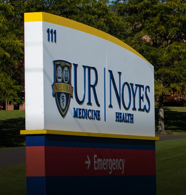 UR-Noyes Health Sign